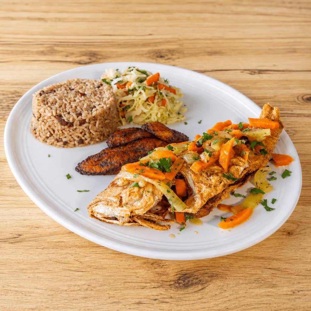 Red Snapper Brown Stew.