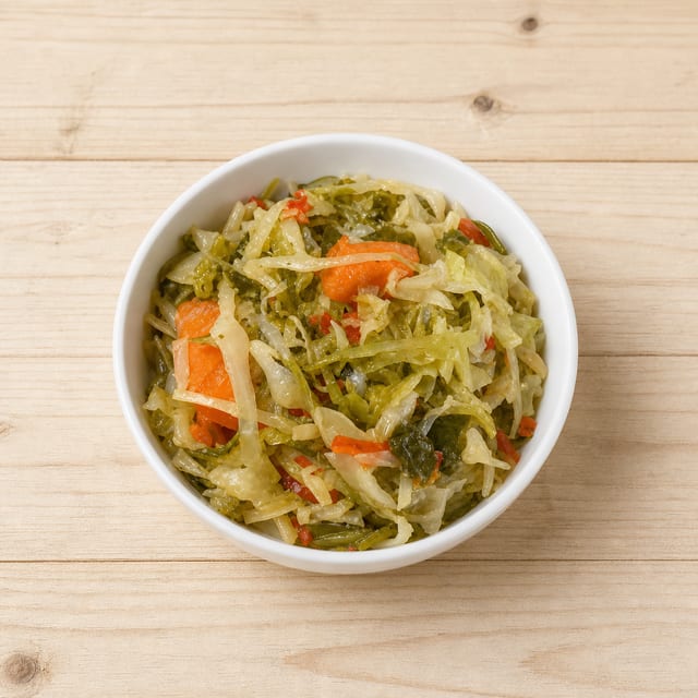 Extra Steamed Cabbage.