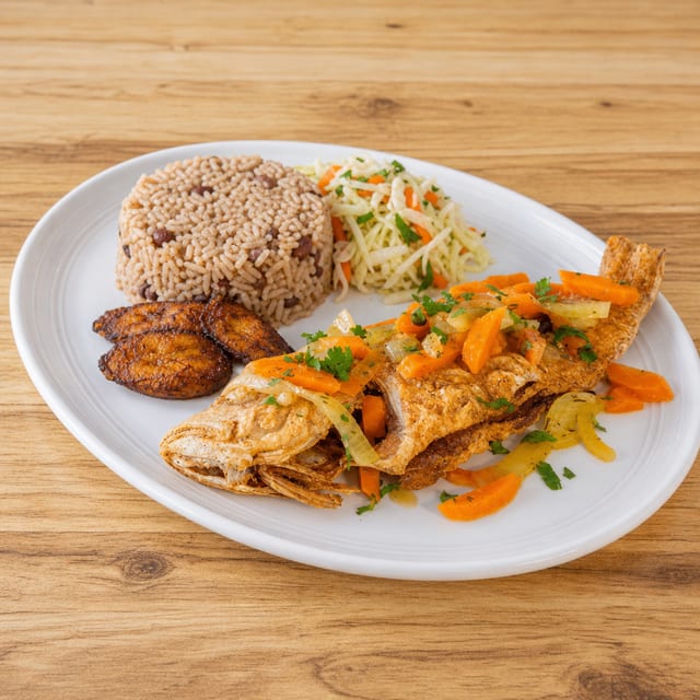 Steamed Red Snapper.