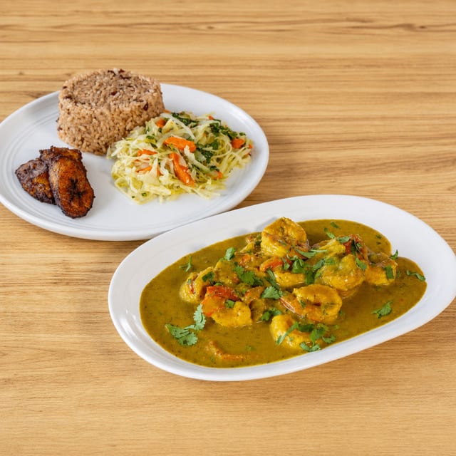 Curry Shrimp.