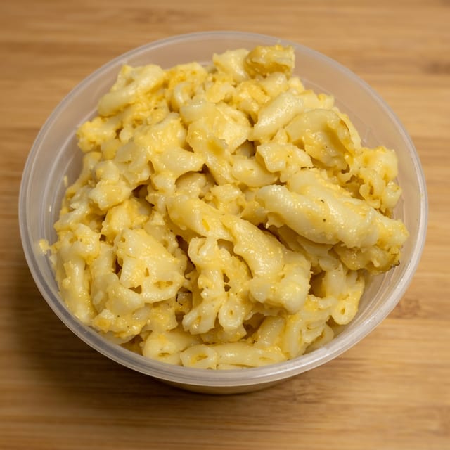 Baked Mac and Cheese.